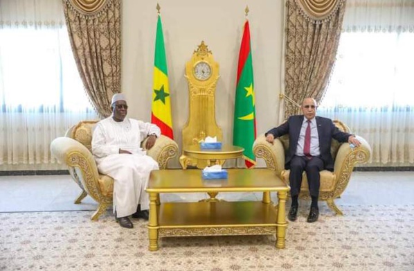 Mauritanie/Sénégal : le président Macky Sall à Nouakchott