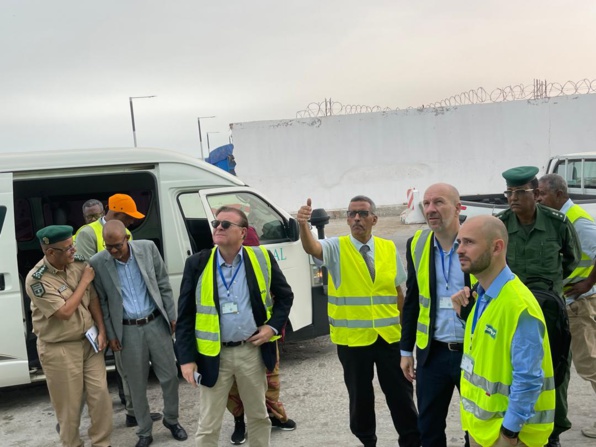 Visite du port de Nouakchott par une délégation de l’Organisation Maritime Internationale