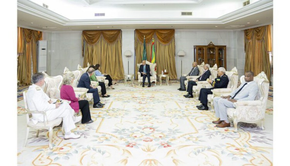 Le ministre espagnole de la défense chez Ghazouani