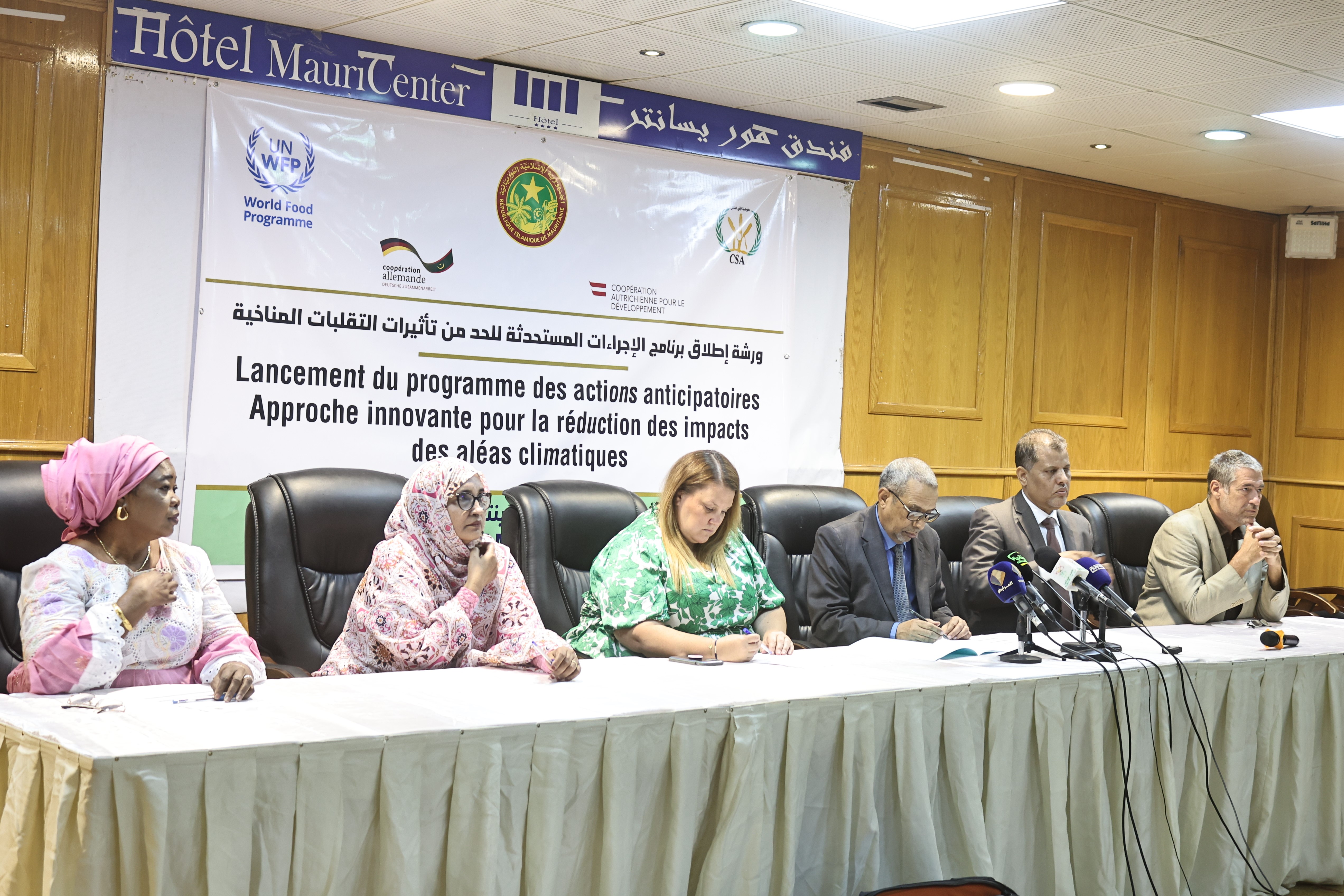 Lancement de l’Atelier sur les Actions Anticipatoires en Mauritanie