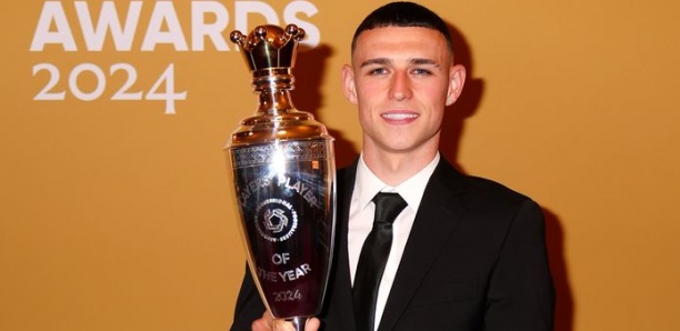 Angleterre: Phil Foden élu "Joueur de l'année" par ses pairs