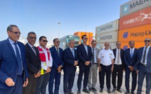 Le président de l’Académie Arabe des Sciences, des Technologies et des Transports Maritimes en visite au Port de Nouakchott